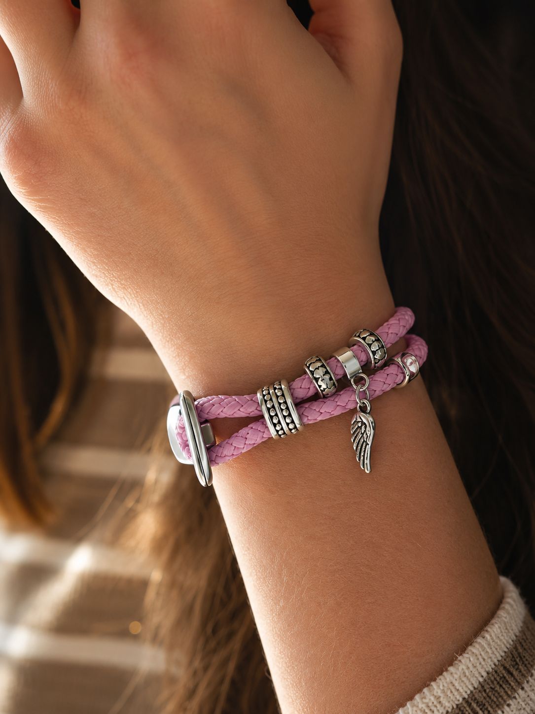 Maritimes Armband Surfermädchen