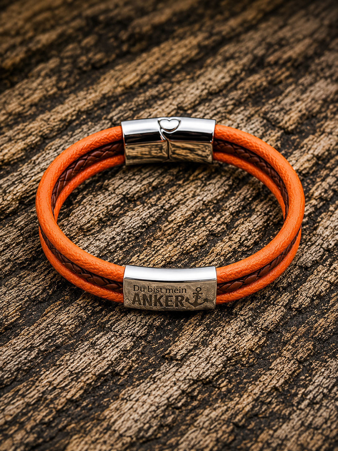 Maritimes Armband Du bist mein Anker