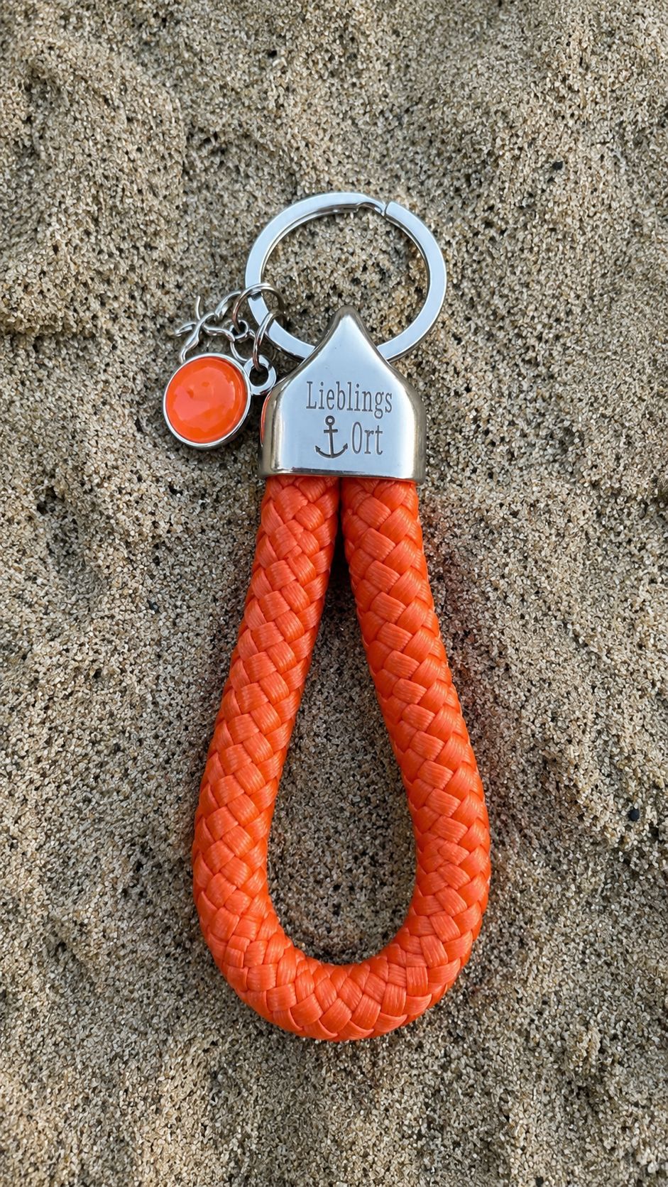 Anhänger Neon Orange-Lieblingsort